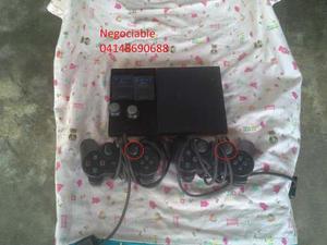 Playstation 2 Chipeado+ Memorycard+2 Control +2