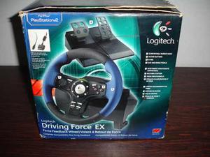 Playstation 2 Driving Force Ex Racing Wheel - Volante Play2