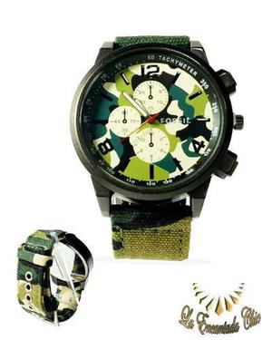 Reloj Fossil Camuflaje De Caballero