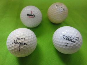 4 Pelotas Bolas De Golf Usadas Importadas Precio Es X Todas