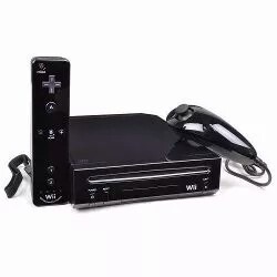 Excelente Wii Negro Totalmente Funcional Y Original. Cambios