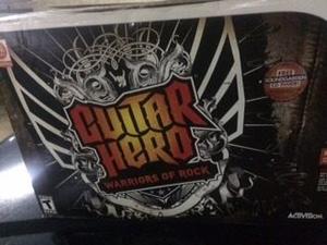 Guitar Hero Warriors Of Rock (guitar, Bat Y Micro) Original