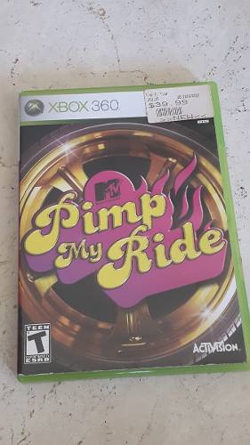 Juego Pimp My Ride Xbox 360 Original