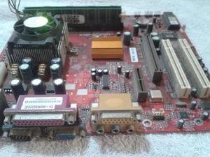 Motherboard M810l Incluye Ram/procesador Precio Real