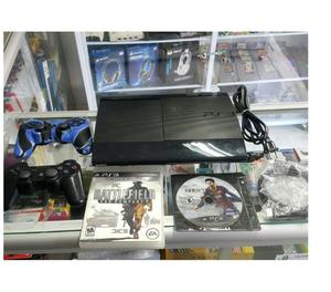 PLAY 3 SUPER SLIM DE 250GB CON PES  Y CONTROL