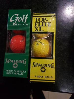Pelotas Golf - Caja 3 Polotas Spalding Practica