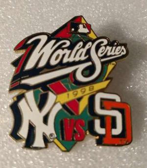 Pin De Broche World Series  Ny Vs. Sd