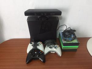 Xbox 360 Slim 4gb Kinect + 3 Control + Juegos