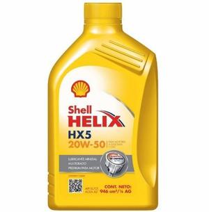 Aceite Shell 20w50 Y 15w40 Mineral A Granel 100% Garantizado