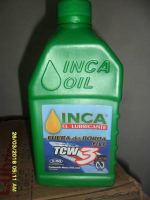 Aceite Tcw 3 Plus Fuera De Borda Inca Oil Nuevo Sellado