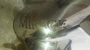 Propela Acero Inox Quiksilver Mirage Yamaha Mercury Paso 19