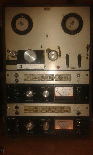 2 Amplificadores De Tubos Rell Graba Akai -m8 (vintage)