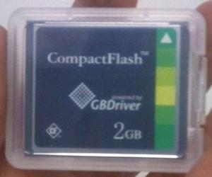 4 Memoria Compact Flash 2gb Por 