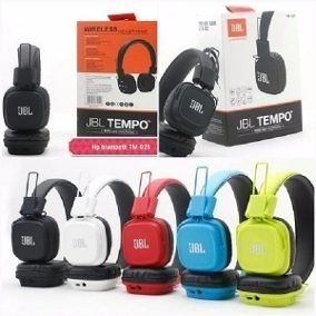 Audífonos Jbl Tempo Inalámbricos Microsd Mp3 Fm Bluetoot