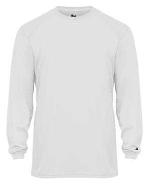 B-core L/s Camiseta Juvenil Youth Badger Sport L Blanco Badg