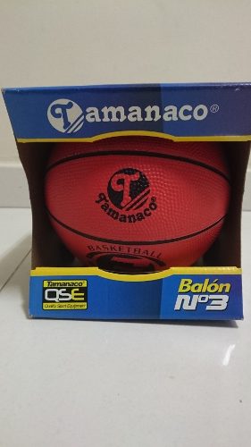 Balon Mini Basket Numero 3 Nuevo Tamanaco
