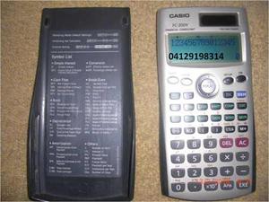 Calculadora Casio Fc-200v, Casi Nueva. Oferta Especial