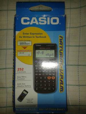 Calculadora Científica Casio Fx-350es Plus Nueva Original