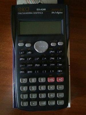 Calculadora Cientifica Exa Mod. Ex-a240