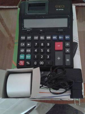 Calculadora Com Impresora Electrica Exa 12 Digitos