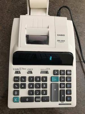 Calculadora Sumadora Casio Medelo Dr-140l