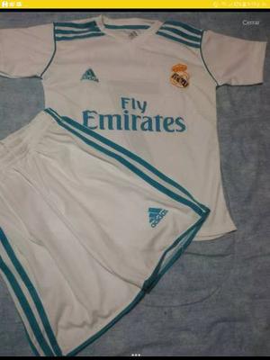 Conjuntos De Futbol, Real Madrid Talla 14 Y Talla 16