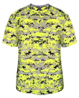 Digital Camiseta Juvenil Badger Sport Xl Safety Amarillo Gr