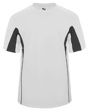 Drive Camiseta Juvenil Badger Sport L Blanco/gris Badger Sp