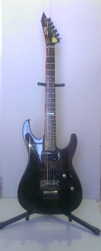 Guitarra Electrica Ltd M-100fm Con Amplificadir Marshall