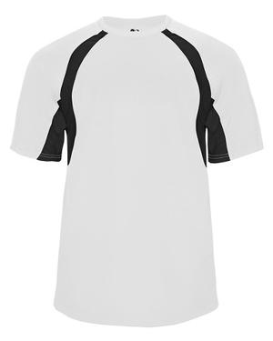 Hook Camiseta Juvenil Badger Sport S Blanco/negro Badger Sp