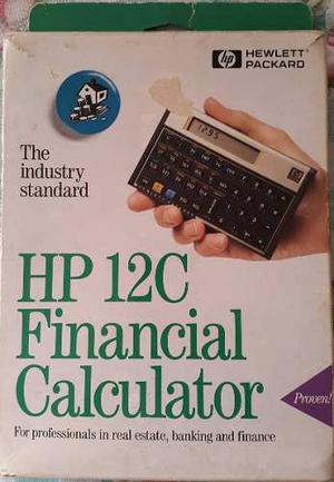 Hp 12c Calculadora Financiera -nueva-