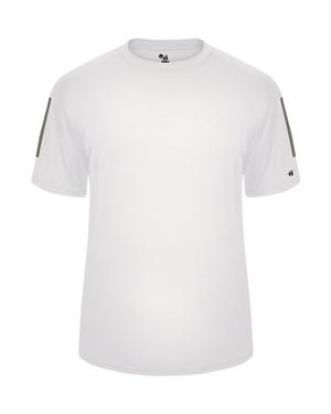 Sideline Camiseta Juvenil Youth Badger Sport S Blanco/gris B