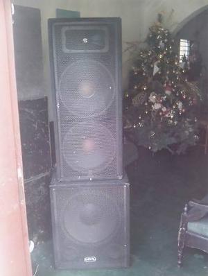 Sonido Profesional (bajo, Medio, Planta Y Mezclador