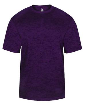 Tonal Blend Camiseta Juvenil Badger Sport L Purpura Tonal B