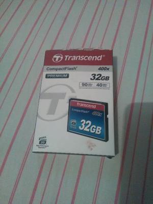 Transcend Compact Flash 32gb 400x Premium Udma7