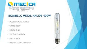 Bombillo Metal Halide 400w 220v E40
