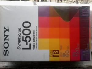 Cinta De Betamax Sony L-500
