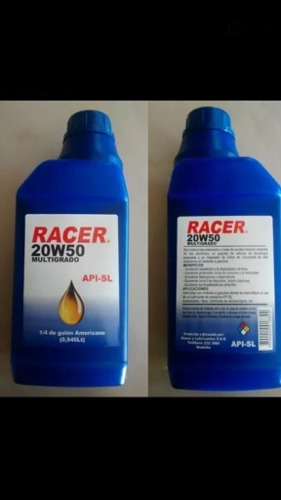 Aceite 20w50 Mineral Importado 100% Original