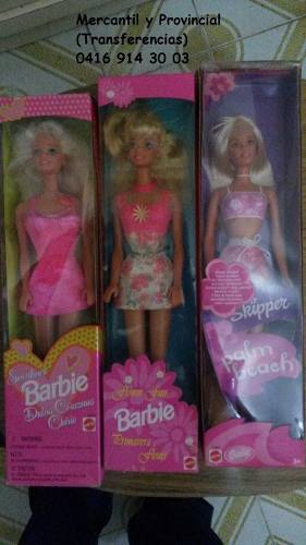 Barbies Originales Con Su Caja En Buen Estado Precio De C/u