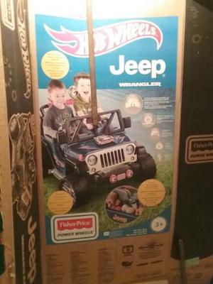 Carro Jeep Wrangler Fisher Price De Bateria