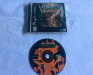 Juego Para Playstation 1 Ps1 Romance Iv