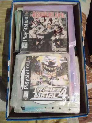 Juegos De Playstation 1 (caja Con Mas De 30)