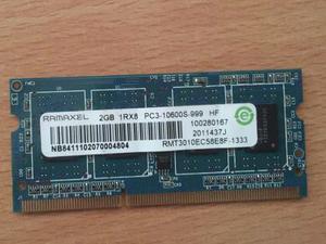 Memoria Ram Ramaxel 2 Gb Ddr3 1rx8 Pcs-999