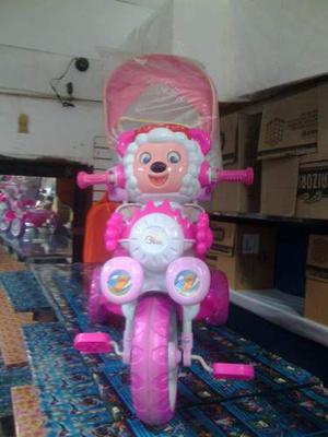Triciclo Montable Para Niñas Y Niños