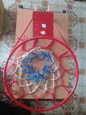Aro Con Maya De Basket