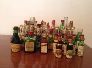 Botellas Miniatura De Colección