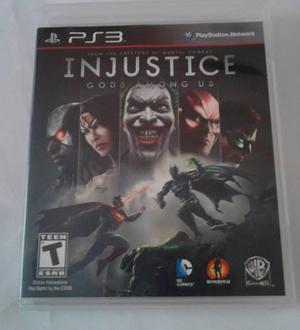 Juego De Playstation3 Injustice Original (físico)