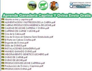 Kit Aprende Ganaderia Caprina Y Ovina Envio Gratis