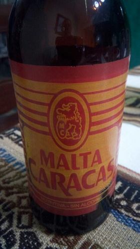 Malta Caracas Resellada Sobre Brahma Coleccionable