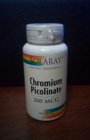 Picolinato De Cromo - 200 Tabletas